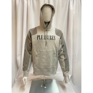 NEW PUMA X PLEASURES LIGHT GREY HEATHER LARGE